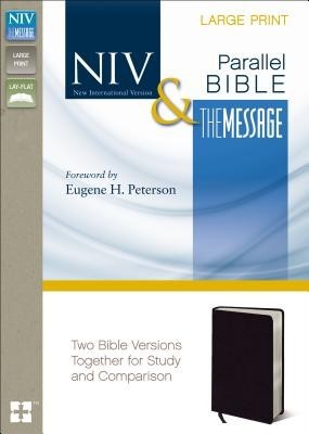 Side-By-Side Bible-PR-NIV/MS-Large Print: Two Bible Versions Together for Study and Comparison foto