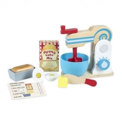 Set de joaca din lemn Mixer pentru prajituri - Melissa &amp;amp; Doug foto