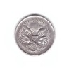 Moneda Australia 5 cents/centi 1980, stare buna, curata, Australia si Oceania, Cupru-Nichel
