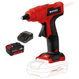 Einhell TE-CG 18 Li PXC + Starter Kit - Pistol de lipit cu bagheta siliconica 11 mm 170 grade C + Set 1 acumulator si incarcator Li-Ion 18 V 4 Ah