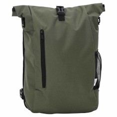 vidaXL Geantă de bicicletă Olivengr&oslash;nn 31 x 13 x 58 cm Poliester