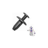 Clema, clips fixare Toyota Yaris (Xp10) 04.1999-03.2003/04.2003-01.2006; protectoare geamuri, ornamente, set 10 buc, 90467-06198