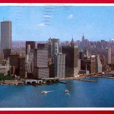 CP Ilustrata WTC World Trade Center 1988 **