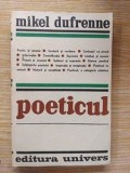 Poeticul- Mikel Dufrenne