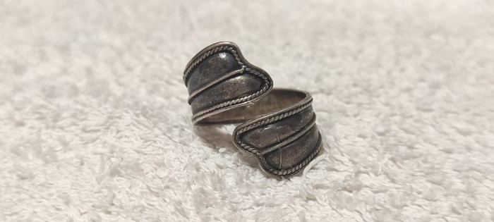 INEL argint TRIBAL etnic AFGHAN vintage REGLABIL de efect VECHI manopera SUPERBA