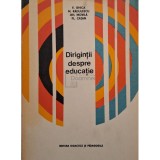 V. Ghica - Dirigintii despre educatie (Editia: 1978)