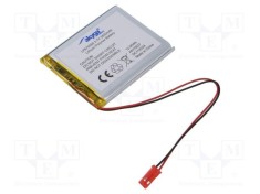 Acumul: Li-Po 3,7V 3500mAh cabluri,contector JST SYP-02T-1