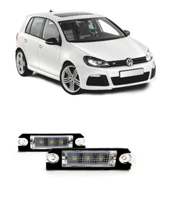 Set 2 Lampi LED numar dedicate VW Golf 5 2005 - 2009 foto