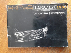 Dacia 1300, conducere si intretinere UAP / C32P foto