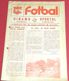 Program meci fotbal DINAMO Bucuresti - SPORTUL Studentesc (06.09.1987)