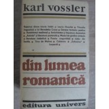 DIN LUMEA ROMANICA-KARL VOSSLER-273697