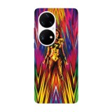 Husa compatibila cu Huawei Nova Y70 model Wonder Woman 1984, Silicon, TPU, Viceversa, Transparent, Carcasa