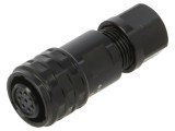 Conector circular WEIPU SA810/S8IIB mufă mamă 8 pini IP67 4-5mm 3A 30V