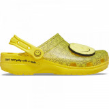 Saboti Crocs Classic Translucent Smiley Clog Multicolor - Multi, 38, 39