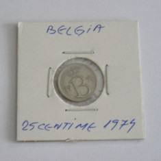 M3 C50 - Moneda foarte veche - 25 centimes - Belgia - 1974