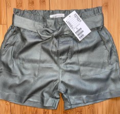 Pantaloni scurti fetite H&amp;amp;M verzi noi cu eticheta 4 ani!! foto