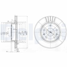 Set discuri frana Land Rover Freelander 1 (L314), Freelander 1 Soft Top (L314), 1.8 16V 4x4, 1.8 1 16V 4x4, 2.0 Td4 4x4, 2.5 V6 4x4, 1.8 4x4, punte f