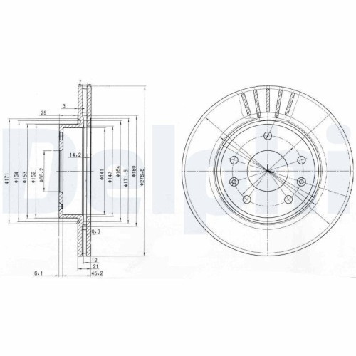 Set discuri frana Land Rover Freelander 1 (L314), Freelander 1 Soft Top (L314), 1.8 16V 4x4, 1.8 1 16V 4x4, 2.0 Td4 4x4, 2.5 V6 4x4, 1.8 4x4, punte f