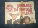 ZIARUL EVENIMENTUL ZILEI 23 NOIEMBRIE 1992 ROMANIA IN FAMILIA NATO