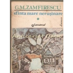 Sfinta Mare Nerusinare - G. M. Zamfirescu