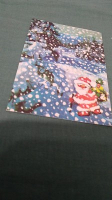 CARTE POSTALA FELICITARE CIRCULATA foto
