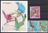 Somalia 2003 fauna pasari MI 1029-1031 + bl.102 MNH, Nestampilat