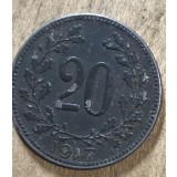 MNDSTR AUT201 - Austro-Ungaria - 20 heller 1917