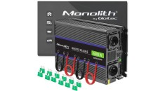 Invertor cu undă sinusoidală modificată monolit Qoltec 6000 | 12V &ndash; 230V | 3000/6000W | USB