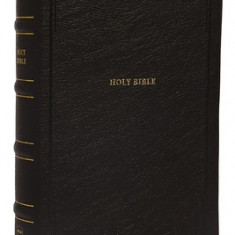 Nkjv, Reference Bible, Personal Size Large Print, Leathersoft, Black, Red Letter Edition, Comfort Print: Holy Bible, New King James Version