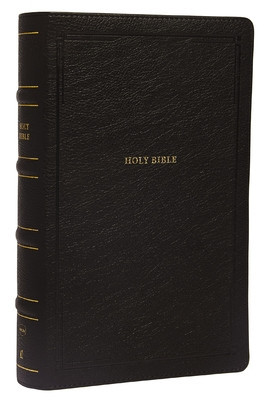 Nkjv, Reference Bible, Personal Size Large Print, Leathersoft, Black, Red Letter Edition, Comfort Print: Holy Bible, New King James Version foto