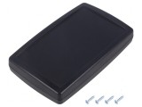 Carcasă universală ABS neagră 93mm x 151mm x 25mm