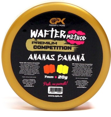Wafter CPK Competition Method, Ananas Banana, 7mm, 20g foto