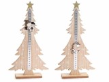 Cumpara ieftin Set 2 calendare Advent Mos Craciun 24x6x44.5 cm