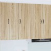 VidaXL Dulap suspendat de bucătărie Stejar Sonoma 40 x 31 x 100 cm 885117