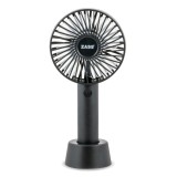 Ventilator Portabil ZPF 02, 5W, 1200mAh, negru - NOU, Zass