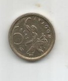 No(2) moneda-Spania -5 ptas - 1994, Europa