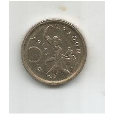 No(2) moneda-Spania -5 ptas - 1994