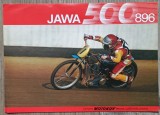 Pliant prezentare motocicleta Jawa 500