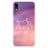 Husa silicon pentru Apple Iphone XR, Galaxy Heart