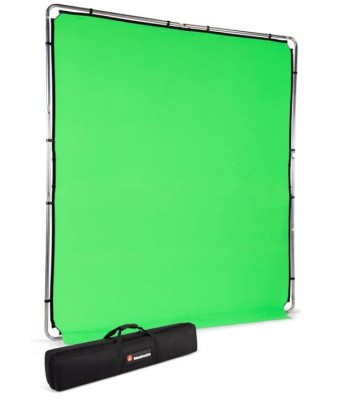 Kit Greenscreen pliabil Manfrotto EzyFrame fundal 2 x 2,3 m, LL LB7946 - RESIGILAT foto