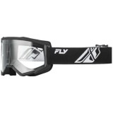 Ochelari de motocicleta FLY RACING YOUTH FOCUS culoare alb negru, marime OS