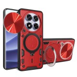 Techsuit - CamGuard Pro - Xiaomi Redmi Note 14 Pro 5G / Poco X7 - Red