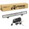 Kit Proiector LED Bar Universal, pentru Offroad, 288W, 51cm lungime, Cablaj Releu si Switch On Off inclus, 27.000 Lumeni, Rezistent la apa IP67, 12V-2