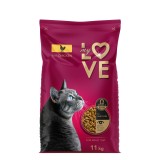 Cumpara ieftin My Love, Hrana uscata pisici adulte, cu pui, 11kg