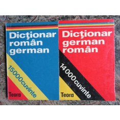 DICTIONAR ROMAN-GERMAN /GERMAN -ROMAN SIRETEANU-TOMEANU