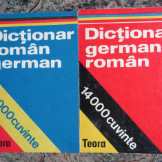 DICTIONAR ROMAN-GERMAN /GERMAN -ROMAN SIRETEANU-TOMEANU