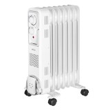 Calorifer electric cu ulei ECG, 1500 W, 7 elementi, 3 trepte putere, Alb