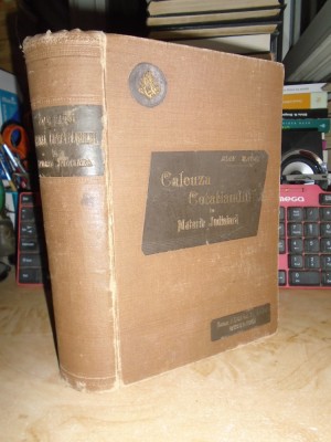 IOAN RADOI - CALAUZA CETATEANULUI IN MATERIE JUDICIARA ,ED. I ,1900 ,EX. SEMNAT* foto