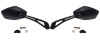 Oglinzi Moto ATV Scuter Negre, Filet M8, 155x84mm, Omologare E11