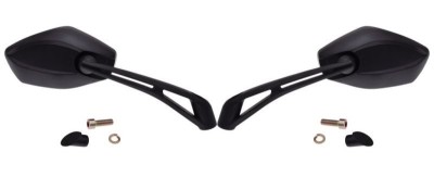 Set 2 oglinzi moto/atv/scuter, filet M8, culoare negru Cod Produs: MX_NEW LM0003 foto